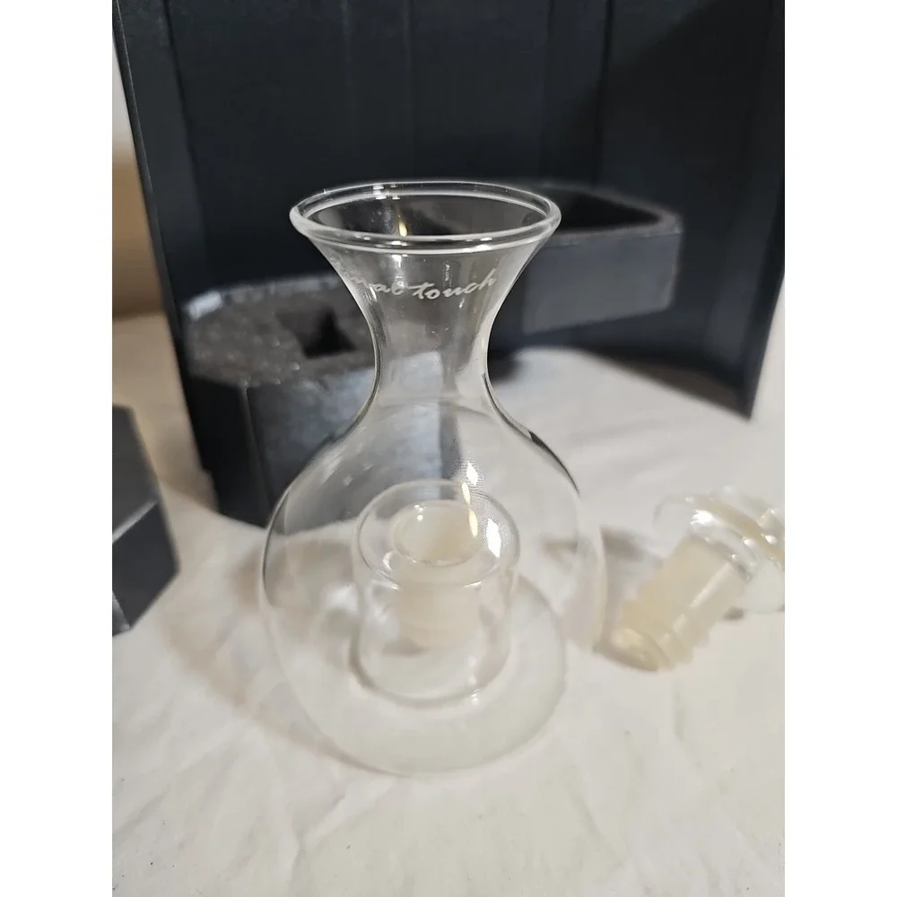Final Touch Clear Wine Flavor and Scent Glass‎ Enhancer or Aeruteur De Vin NEW
